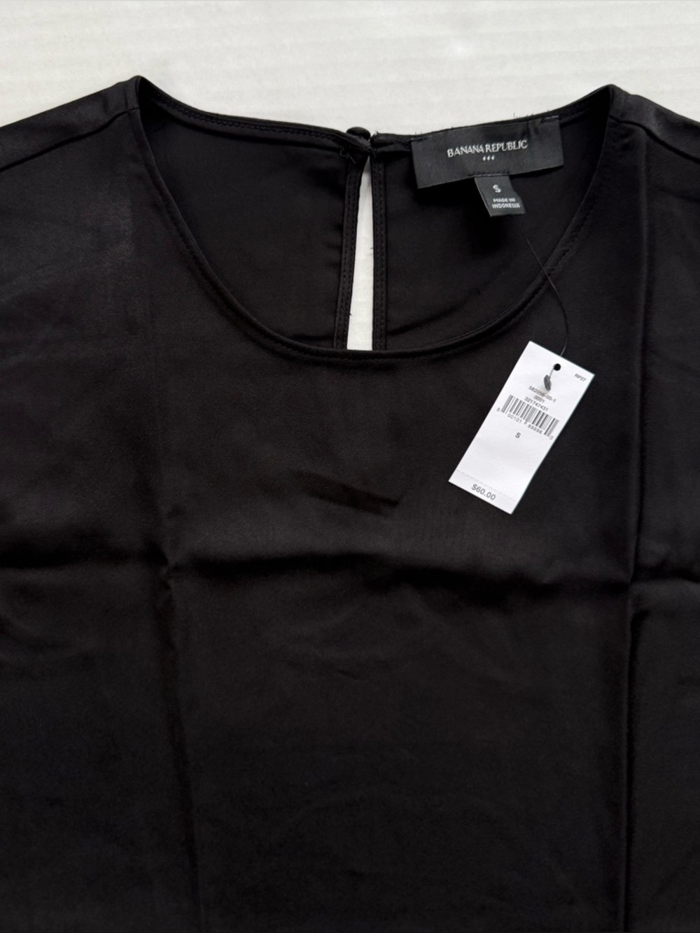 Banana Republic Shell Tank Black Size S - Picture 3 of 9